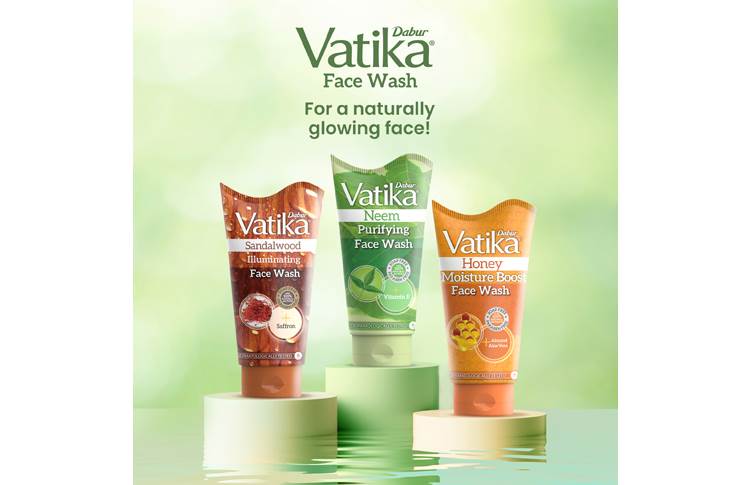Dabur Vatika forays into face wash category