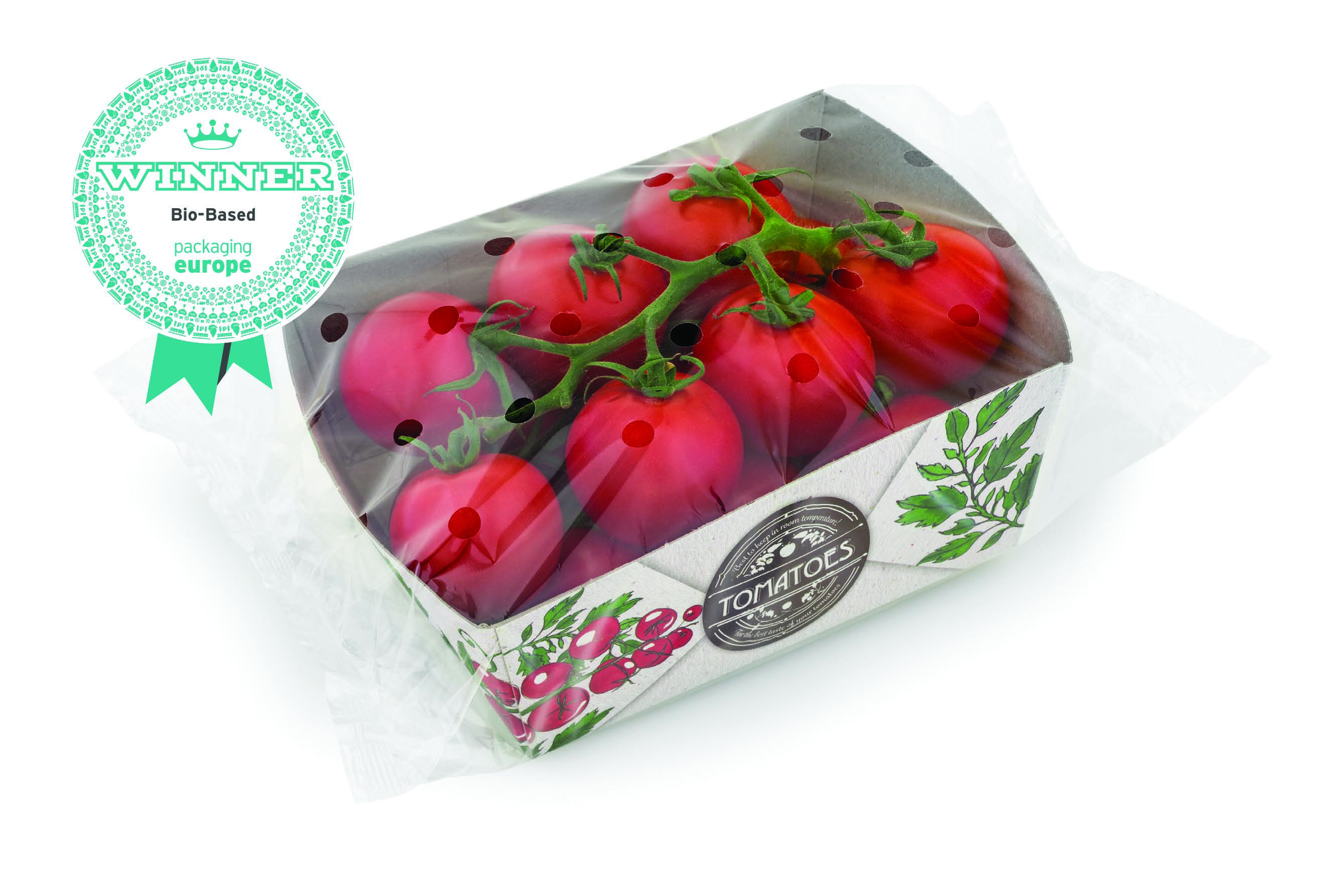 Solid board made of tomato plants wins Packaging Europe Sustainability