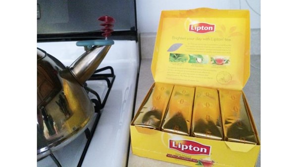 Lipton’s Tea Bag Box