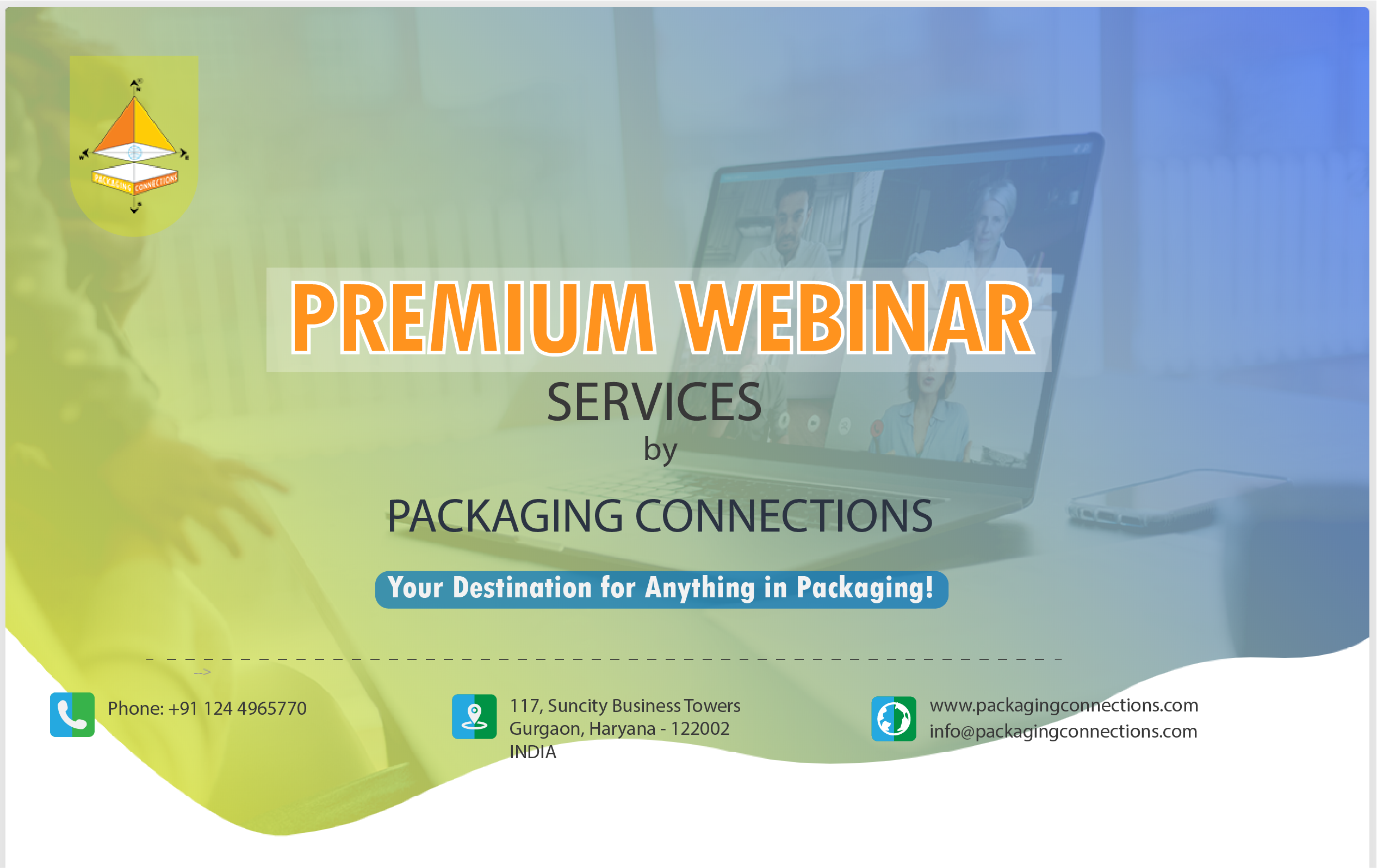 Webinar services by Packaging Connections