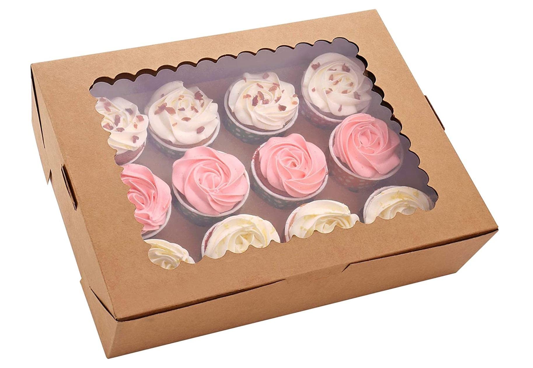 Cupcake Boxes with Inserts for Secure Transport