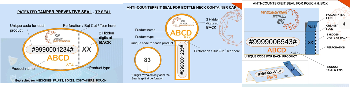 eg: 3 types of labels