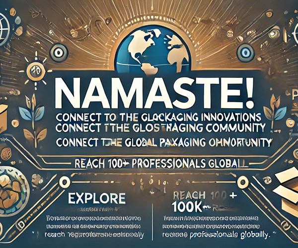 Namasté Packaging: Engage with 100K+ Industry Leaders