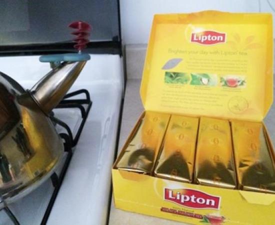 Lipton’s Tea Bag Box Lipton’s Tea Bag Box
