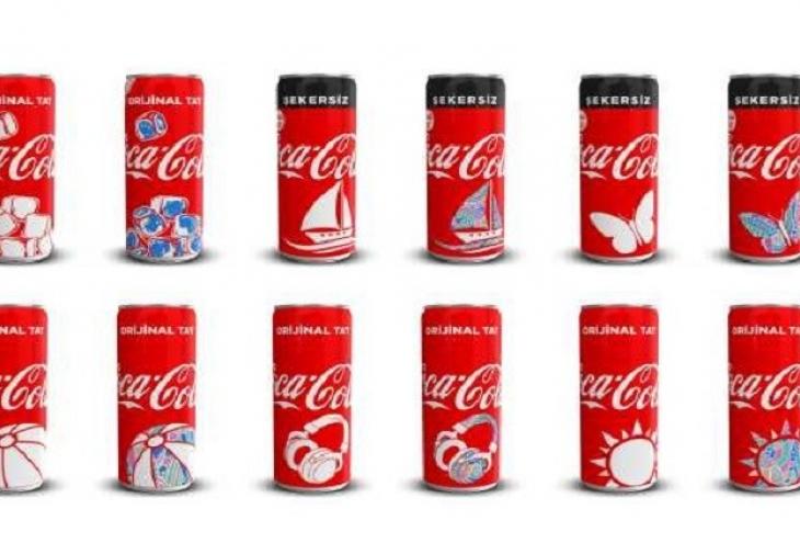 COCA-COLA CANS IN TURKEY - THERMOCHROMATIC INKS, PHOTOCHROMIC INKS